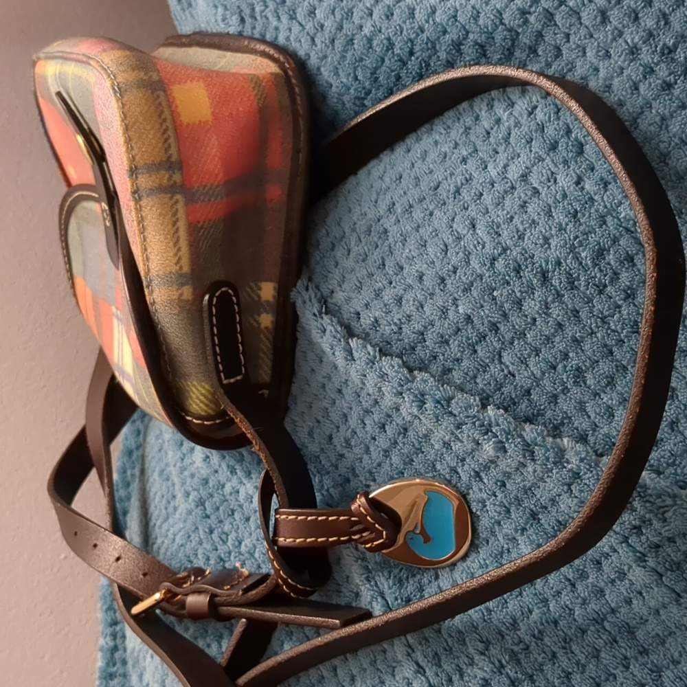 Dooney & Bourke Madras Picnic Lady Bug Crossbody - Picture 3 of 8